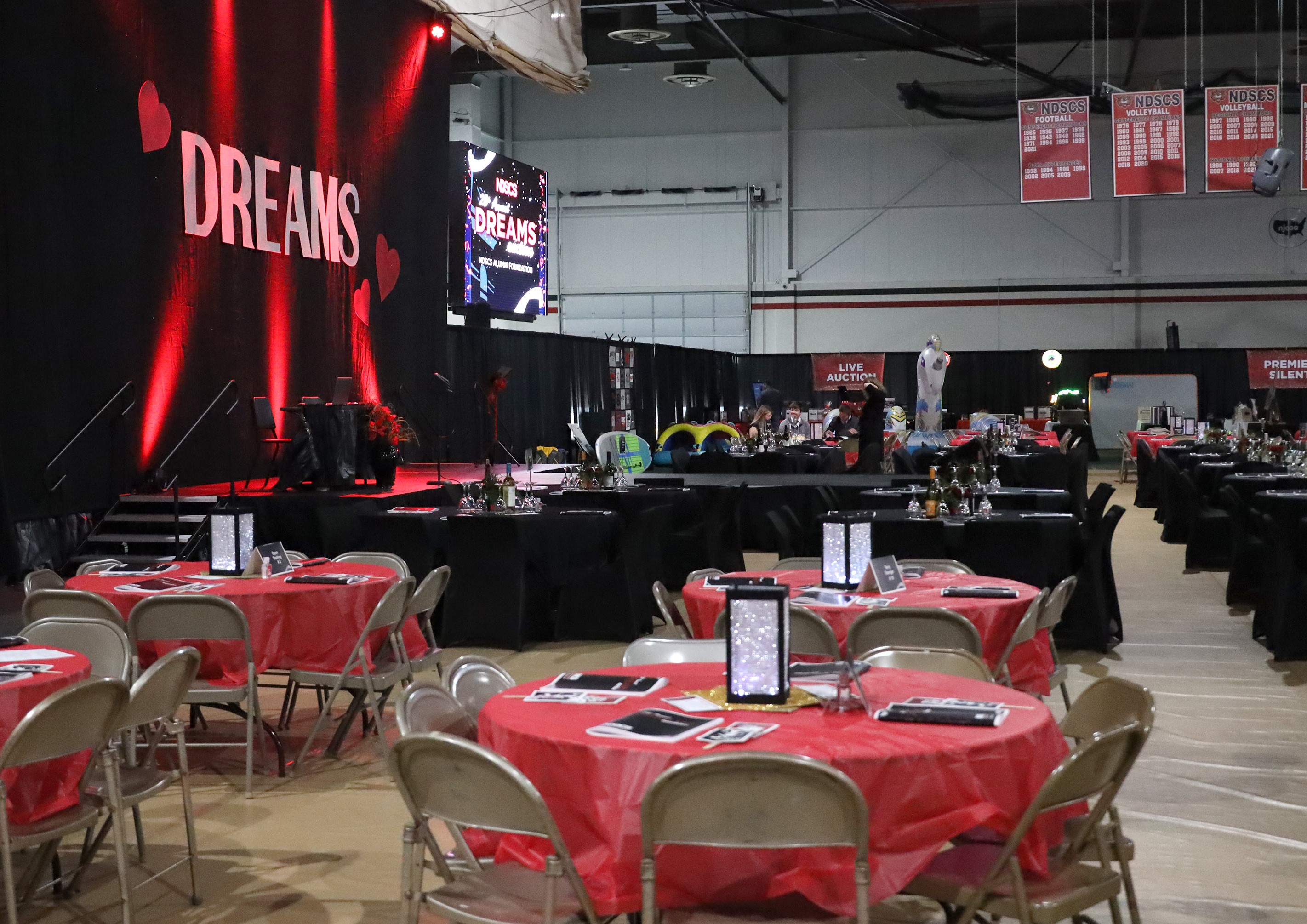 view of DREAMS tables and stage