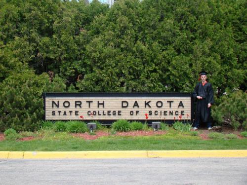 Alexander at NDSCS graduation 2010