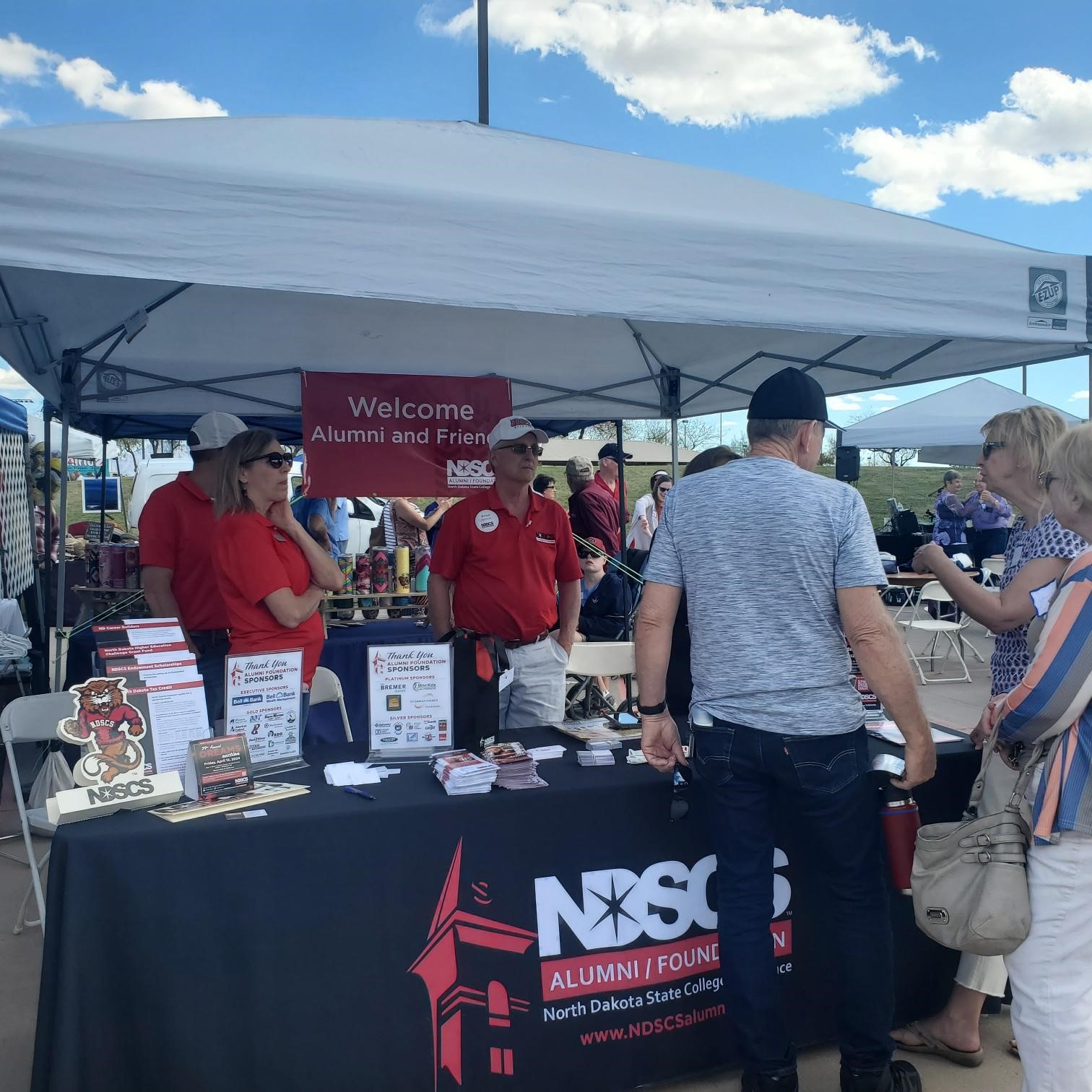 NDSCS Table at the ND Picnic in Mesa