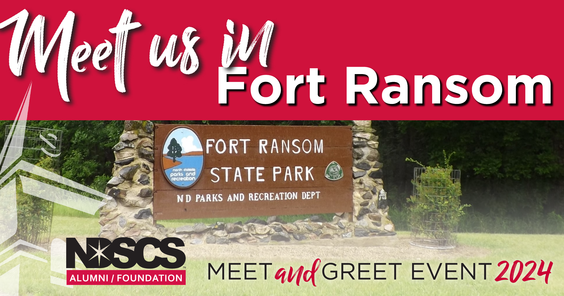 Fort Ransom State Park Sign