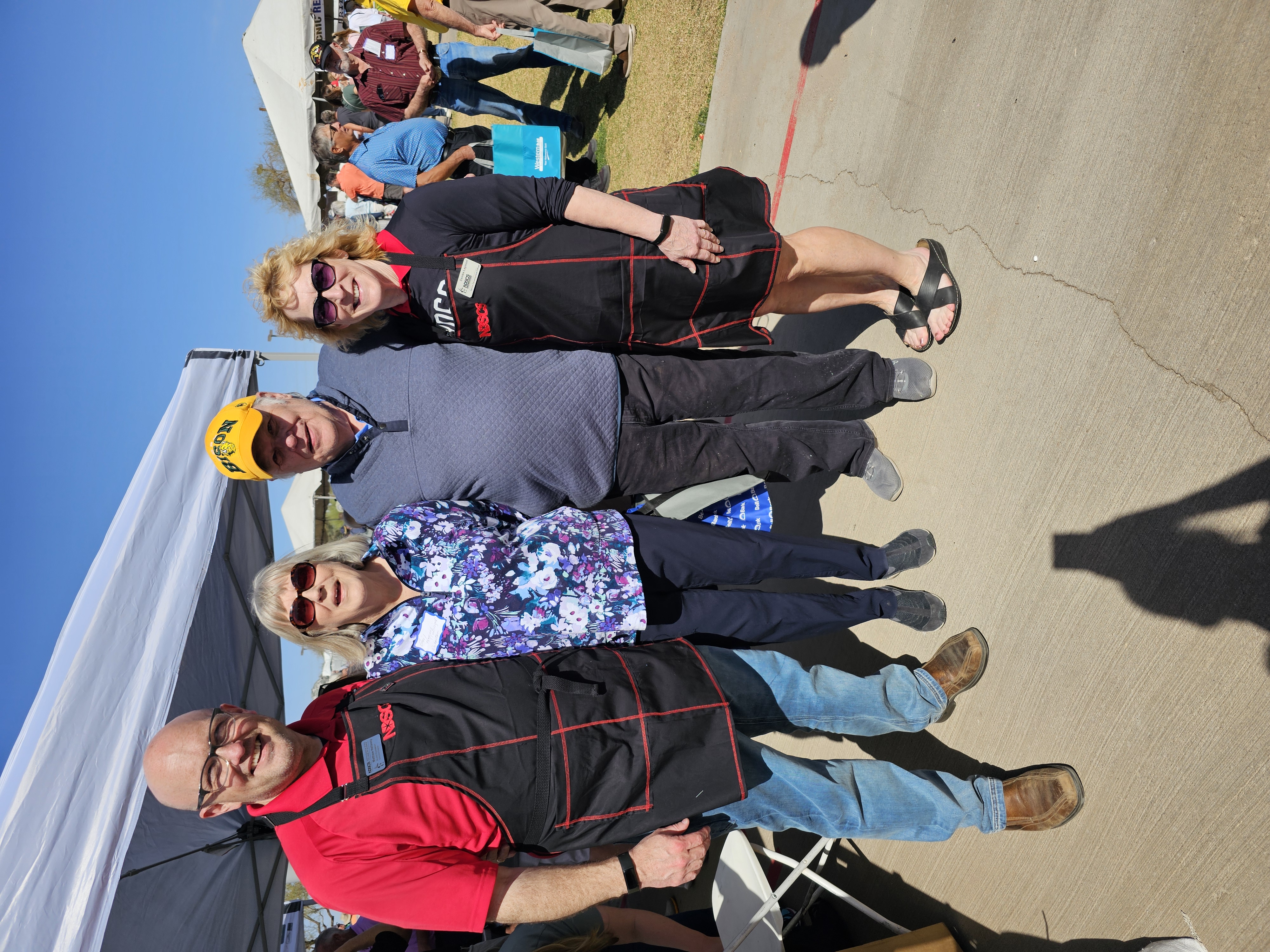 Guests at ND Picnic in AZ