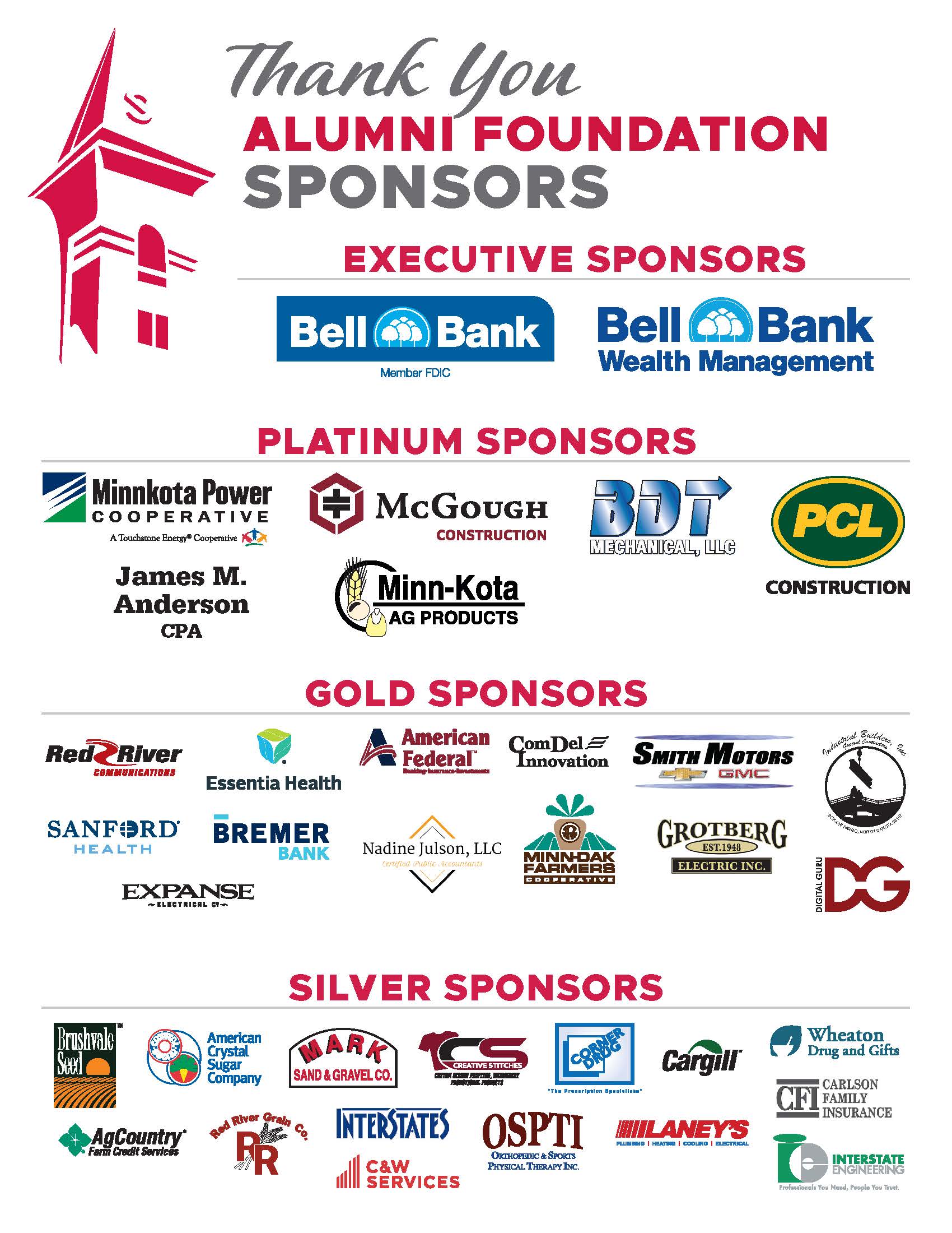 Logos of Sponsors