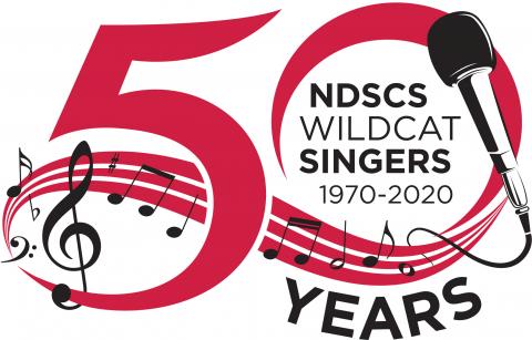 50 Year Wildcat Singers Logo